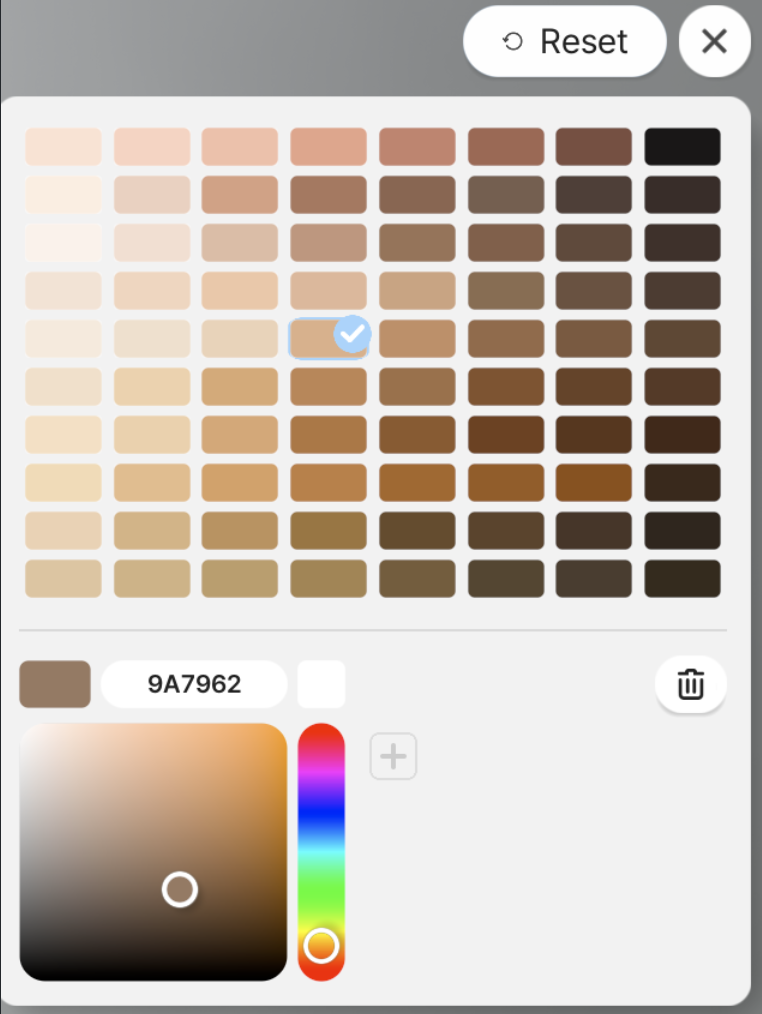 Skin Color ID Reset Prompt