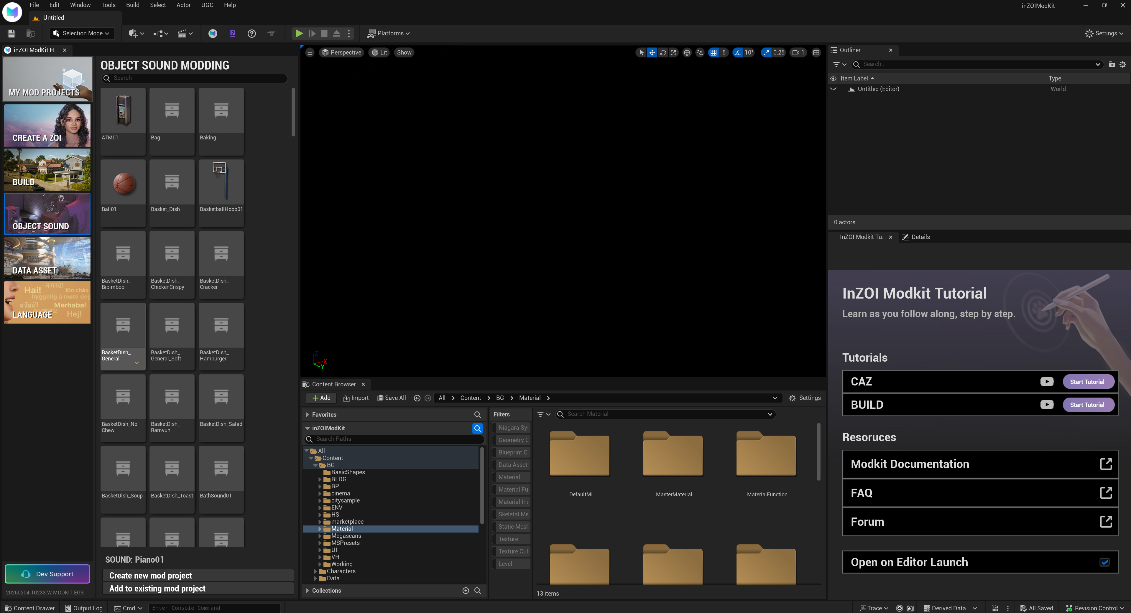 Object Sound Modding
