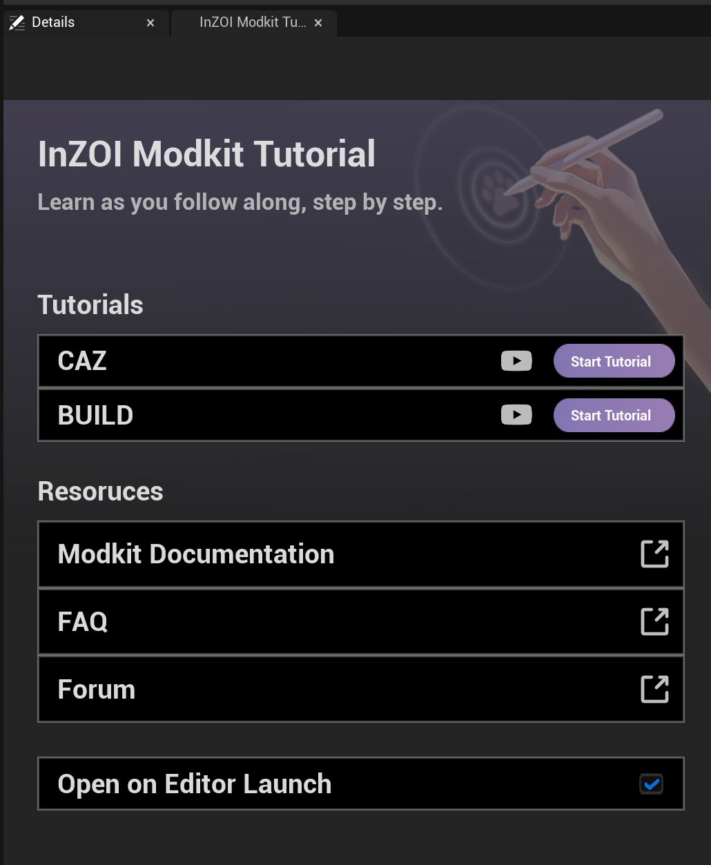 InZOI Modkit Tutorial